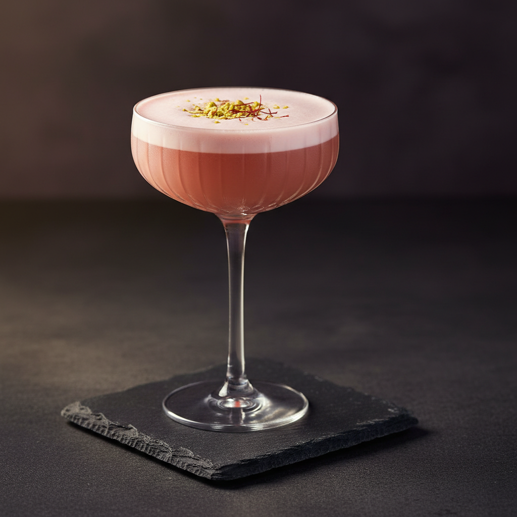 Noon Chai Rum Cream Punch made with Param Kesar® Kashmiri saffron