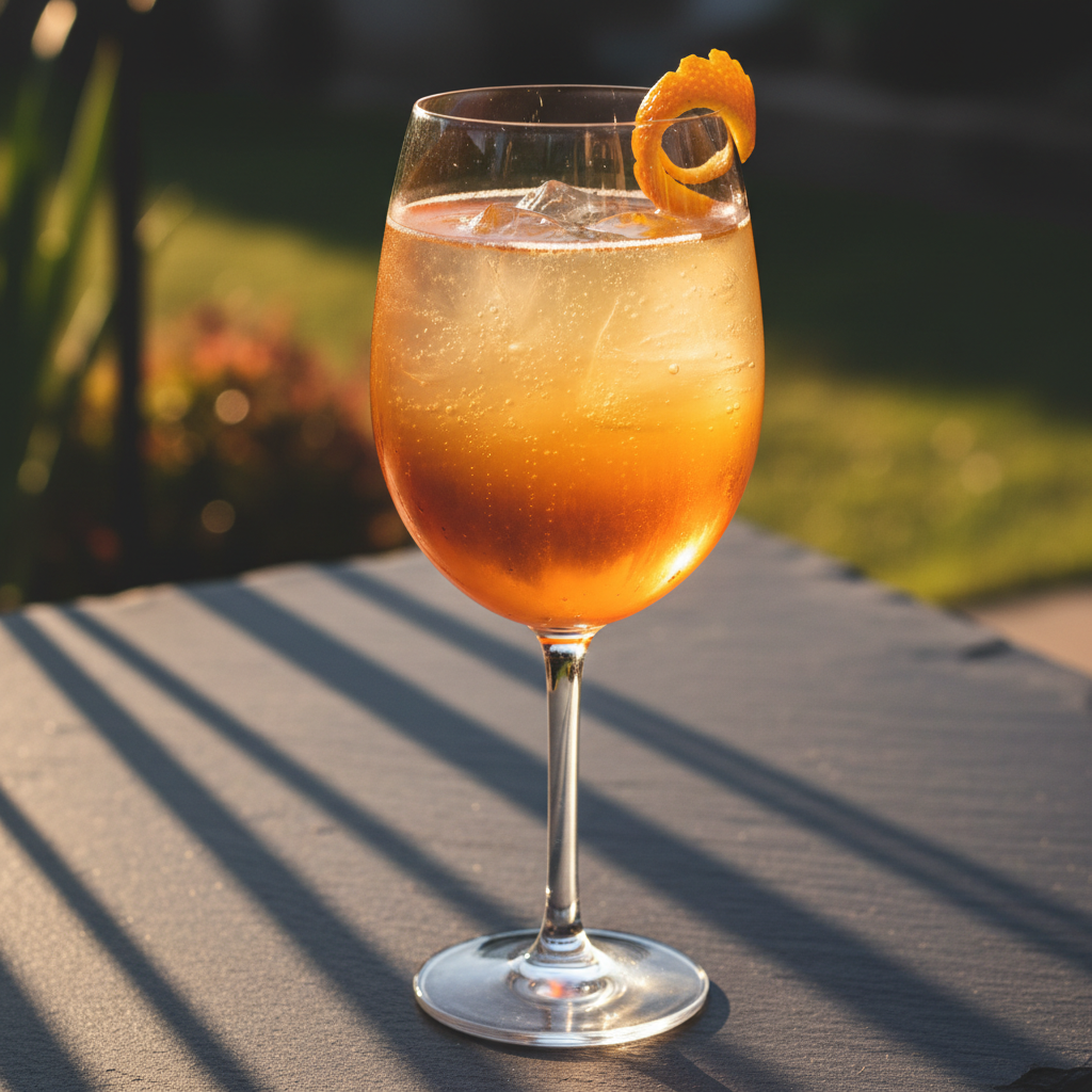 Saffron Champagne Spritz — Param Kesar® Kashmiri Mongra recipe