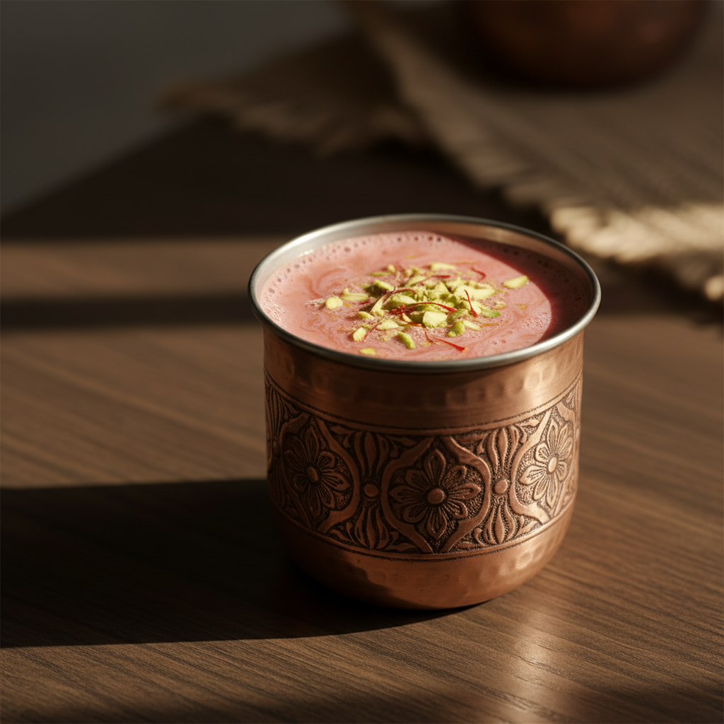Sheer Chai: The Soul of Kashmir in a Cup made with Param Kesar® Kashmiri saffron